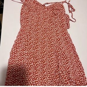 red floral pacsun dress